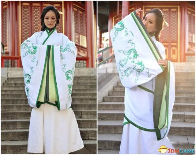 校园汉服女神pk图片盘点 清纯动人如同仙女下凡