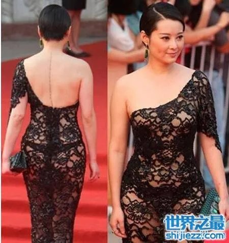 袁立图片一件都没有穿秀身材，44岁袁立恋上老头 