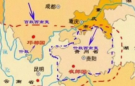 夜郎国在什么地方?夜郎国的地域面积有多大？