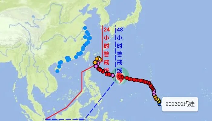 超强台风玛娃最新路径预测图分析 未来对泉州有影响吗
