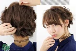 盘发图解100种_盘发步骤图解大全