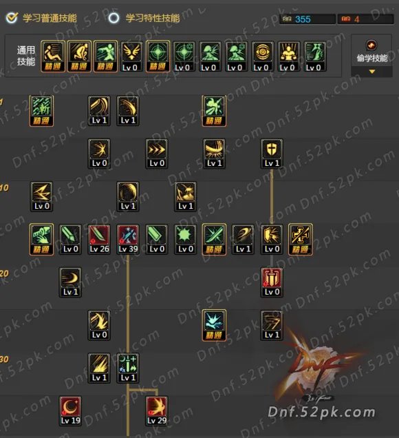 DNF剑宗二觉刷图加点汇总 史上最全10大流派