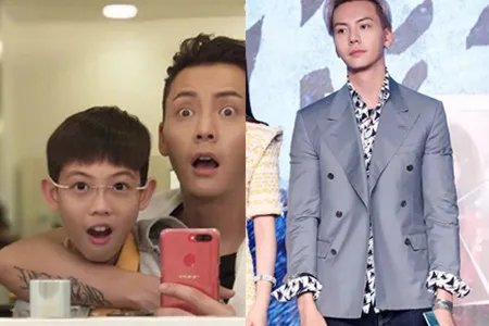 陈伟霆与侄子自拍超可爱 活泼性格圈粉无数