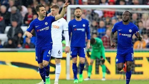 切尔西几球客胜斯旺西？