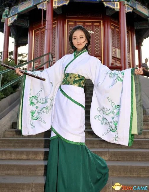 校园汉服女神pk图片盘点 清纯动人如同仙女下凡