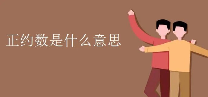 正约数是什么意思