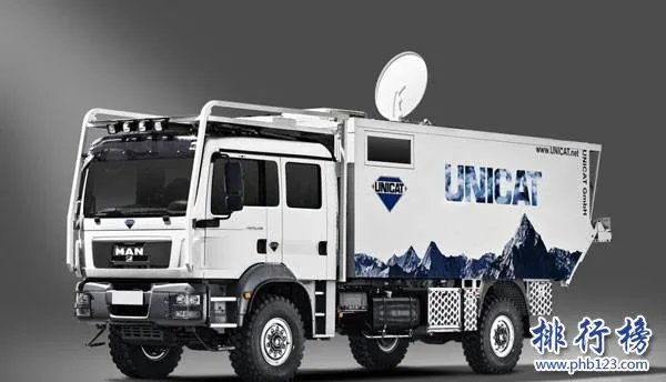 世界上最贵的越野房车:UNICAT TC59售价8000万(全球旅行毫无压力)