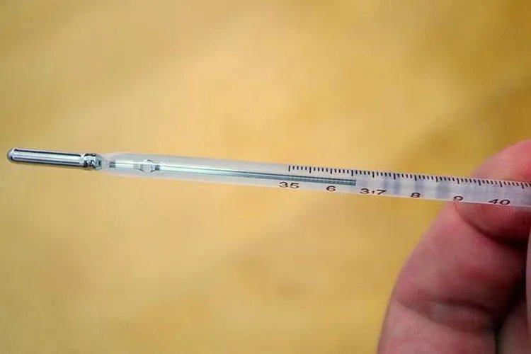 体温计怎么使用及看法图片