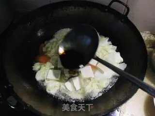 白菜炖豆腐
