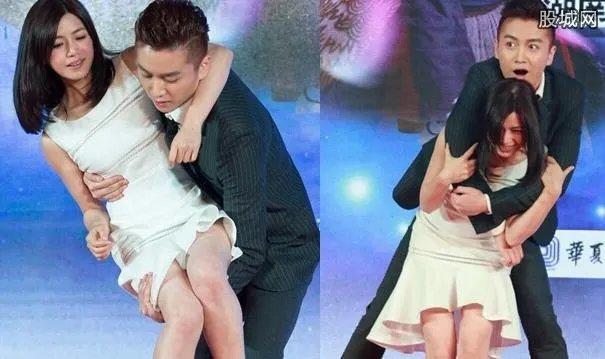 陈妍希的胸被陈晓看？ 还被陈晓摸胸究竟是真是假？