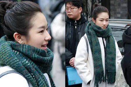 李兰迪现中戏艺考 复试坦言很紧张