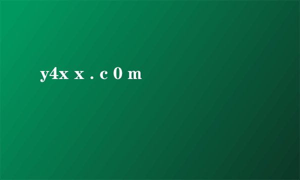 y4x x . c 0 m