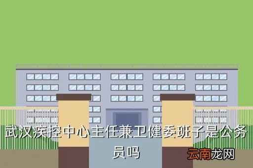武汉李刚疾控中心，武汉疾控中心主任兼卫健委班子是公务员吗