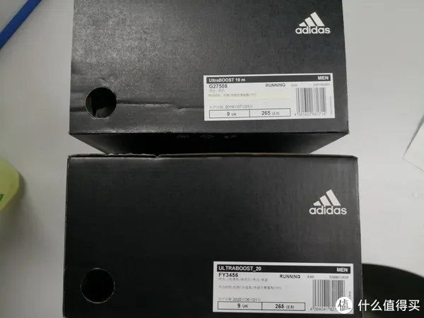 黑武士的进化？ultraboost 19和20对比晒单