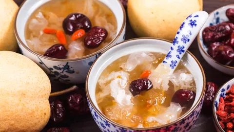 银耳雪梨汤的功效