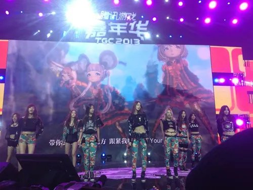 少女时代亮相剑灵Soul Party 中文主题曲发布