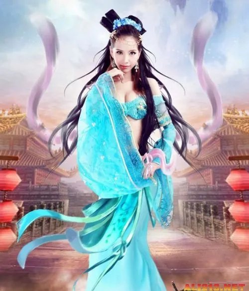 “CJ强吻门”叶梓萱古装COS 身材惹火 让人口干