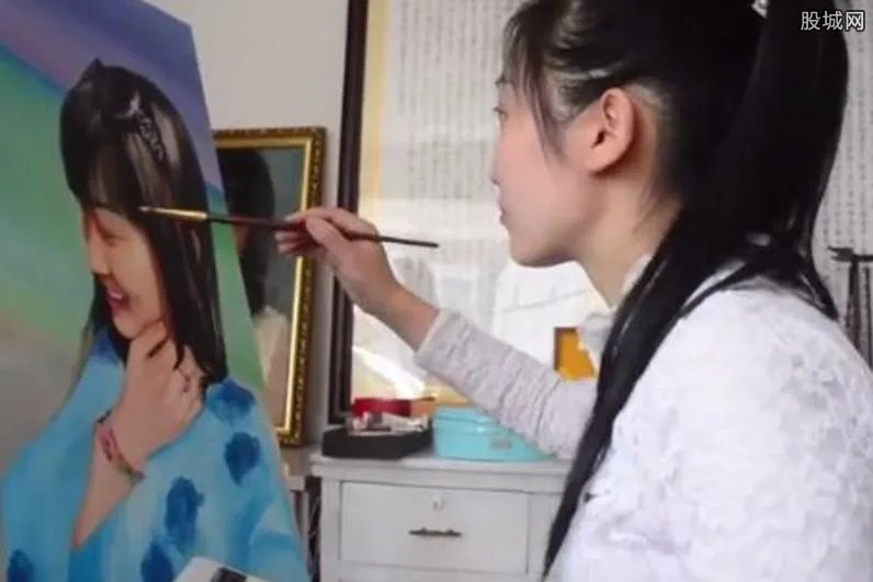 女孩画画月入十万 收入这么高是真的吗？