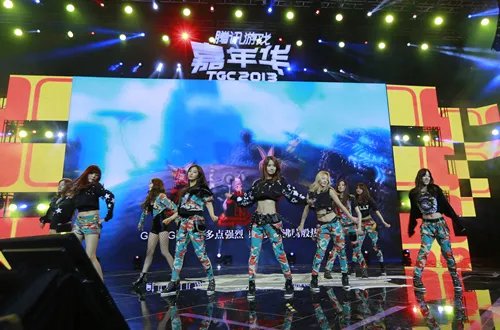 少女时代亮相剑灵Soul Party 中文主题曲发布