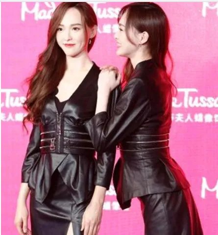 唐嫣入驻蜡像馆是什么样子？