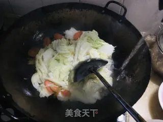 白菜炖豆腐