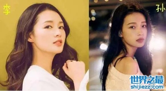 孙怡李沁长得太像了,完全像是一个模子刻出来的