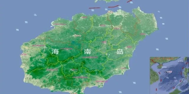 海南岛面积