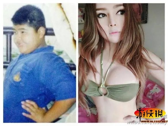 逆天的节奏，泰国小胖墩变性成辣妹！网友纷纷惊呆了