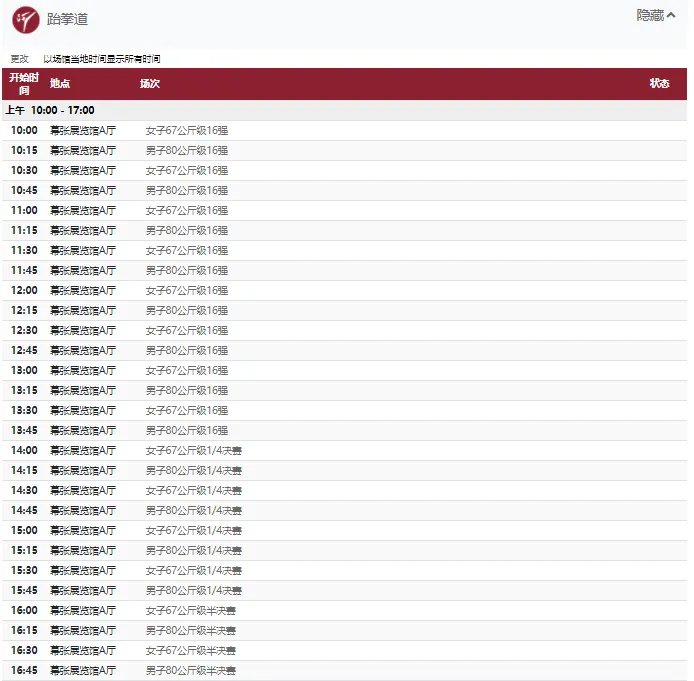 2021东京奥运会7月26日比赛详细赛程 2021东京奥运会7月26日比赛项目