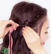 盘发图解100种_盘发步骤图解大全