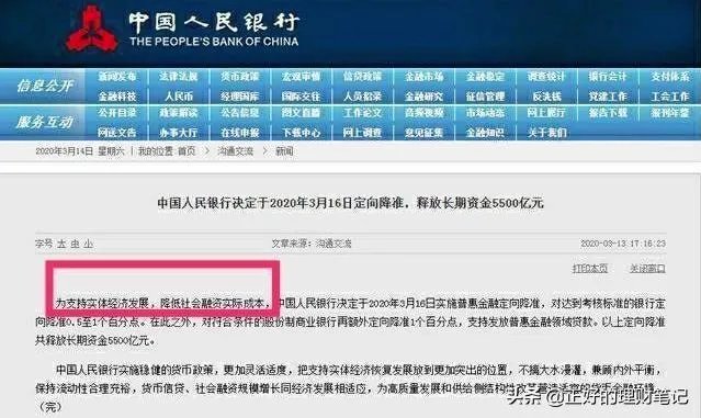 3月16日央行定向降准有什么影响？