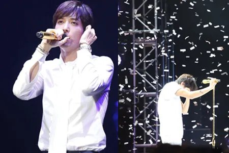 郑容和确定入伍 演唱会粉丝挥泪告别