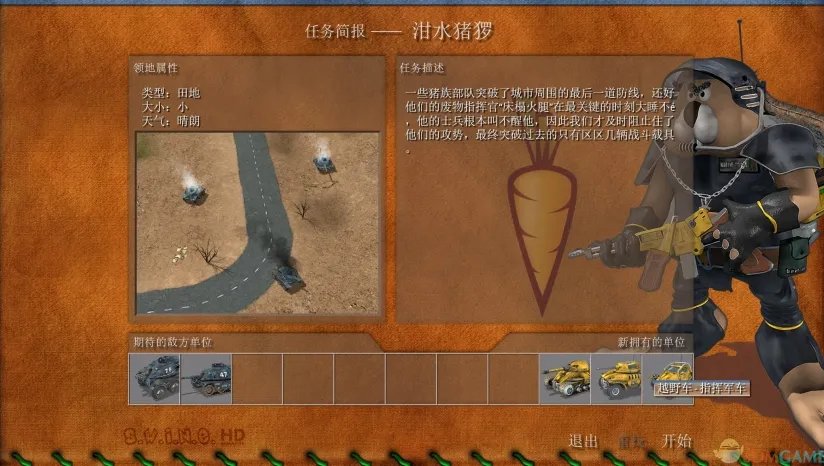 《猪兔大战HD重制版》完整汉化补丁下载发布