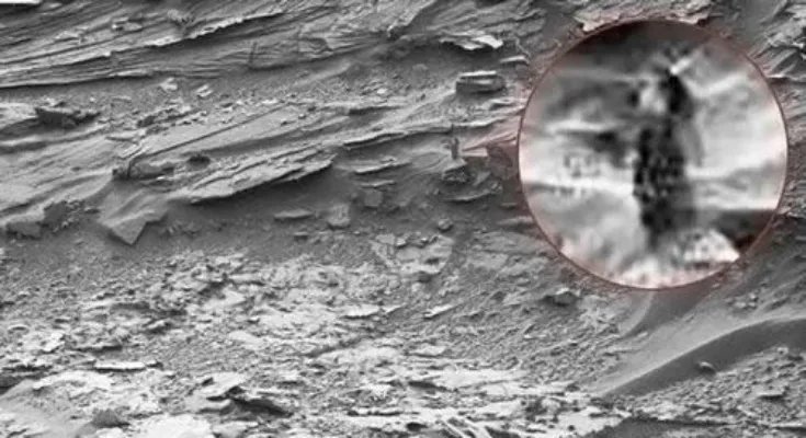 nasa火星发现女外星人,NASA火星照片惊现女外星人