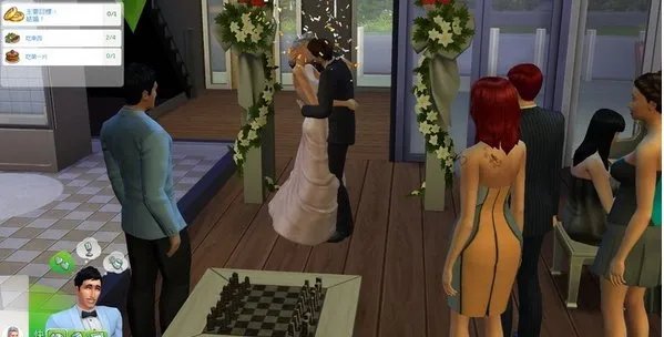 iphone4模拟人生怎么让市民跟着音响跳舞？