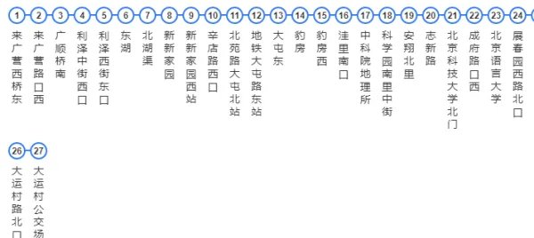 311路公交车路线