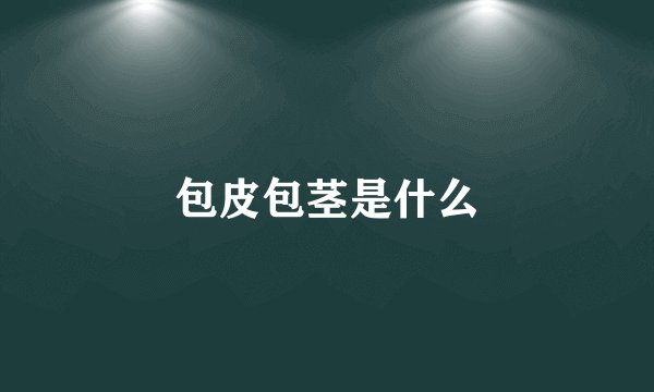 包皮包茎是什么