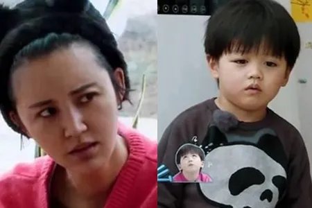 张歆艺怒吼萌娃 孩子受惊惹人心疼