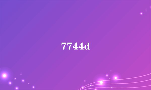 7744d