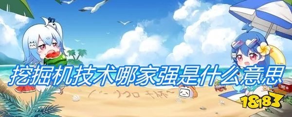 挖掘机技术哪家强是什么意思