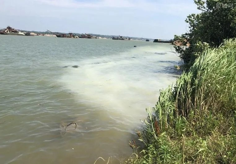 药企污水偷排湘江 超标污水往大河里排放有图有真相