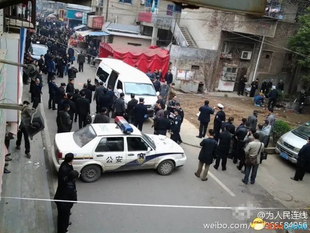 长沙发生街头砍杀市民事件!已有几名群众死亡