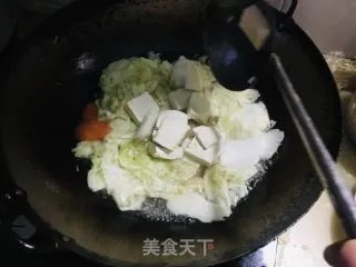 白菜炖豆腐