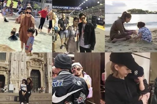 小小周正面曝光：昆凌晒照父亲抱着外孙（图）