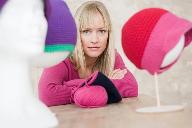 毛线帽子编织方法及图案花样大全图解 男女针织帽子图片大全