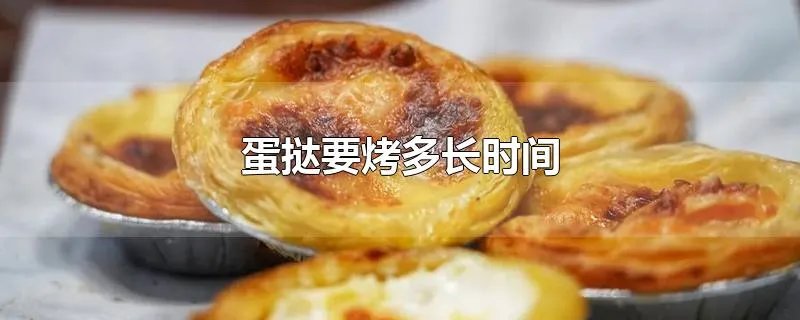蛋挞要烤多长时间