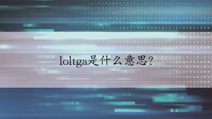 loltga是什么意思?