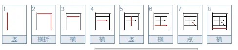 国字笔顺怎么写的
