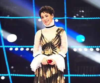 宁静唱孝庄秘史主题曲拉票 新闻