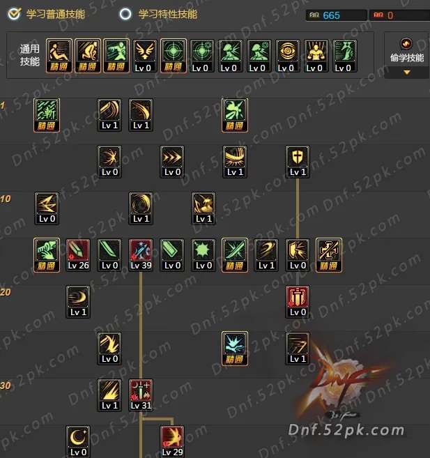 DNF剑宗二觉刷图加点汇总 史上最全10大流派